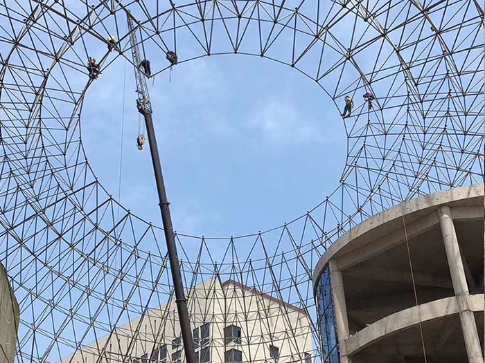 山南网架螺栓球加工流程